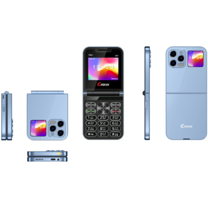 Gretel G7 Flip Folding Phone Dual Display Caseing